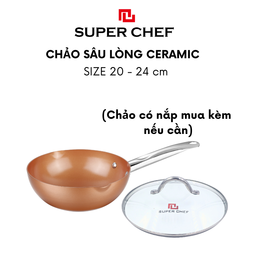 CHẢO CHỐNG DÍNH CERAMIC