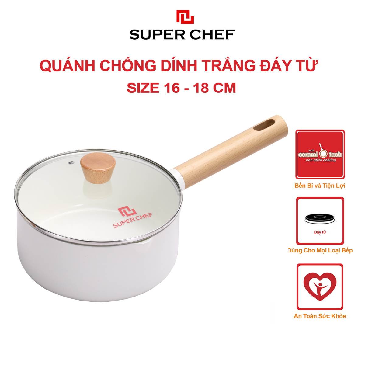 Quánh trắng chống dính 