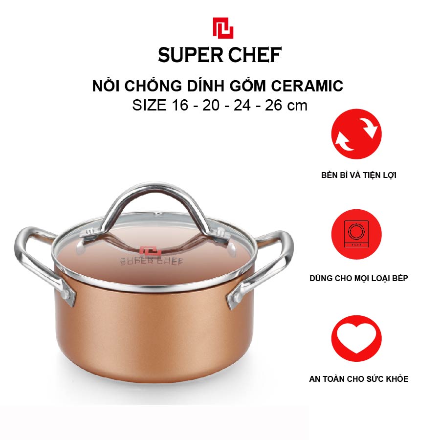 Nồi chống dính ceramic 